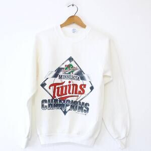 Vintage Minnesota Twins Baseball World Series Champions 1987 Sweatshirt Small